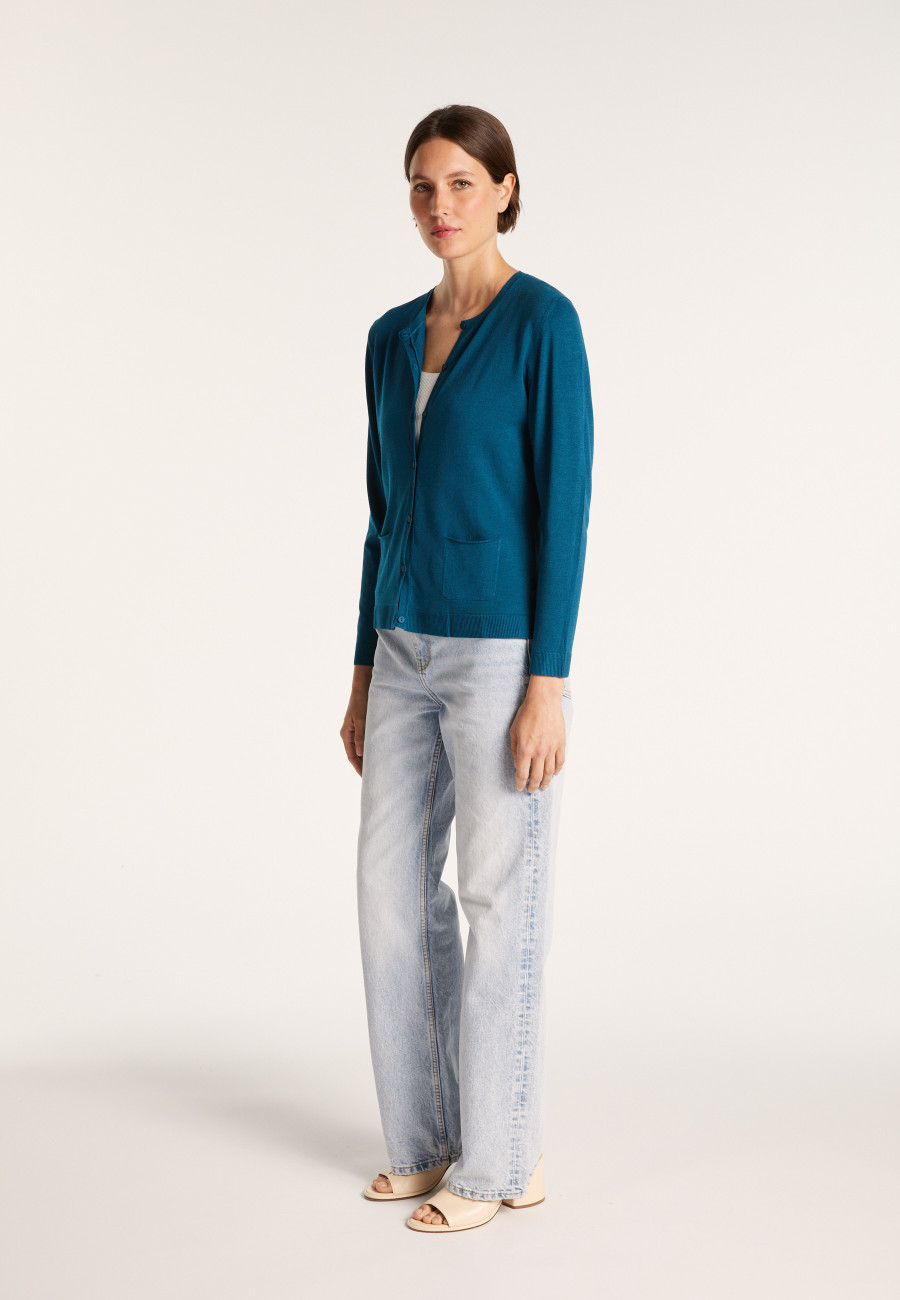 Cardigan en laine et viscose - Athènes