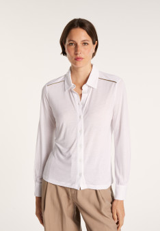 Long-sleeved tencel shirt - Now