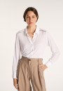 Chemise manches longues en tencel - Now 7240 marine - 05 Bleu marine