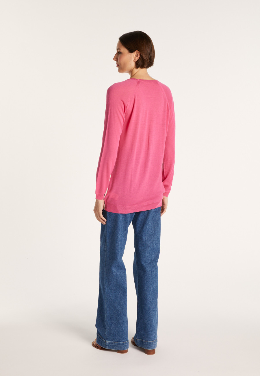 Gilet bicolore en laine - Jasmyn