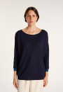 Pull col large en cachemire et lin - Jacotte