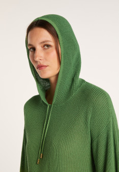 Pull dégradé à capuche - Colombe 6928 meleze - 22 Vert moyen