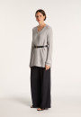 Large chunky knit v-neck sweater - Balata