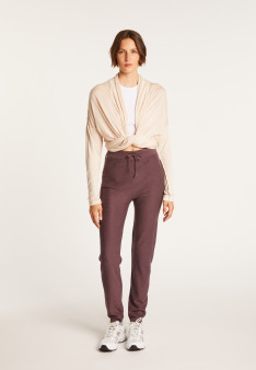 Pantalon en coton cachemire