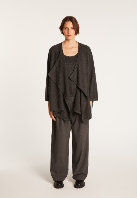 Cardigan oversize in cashmere - Blondine