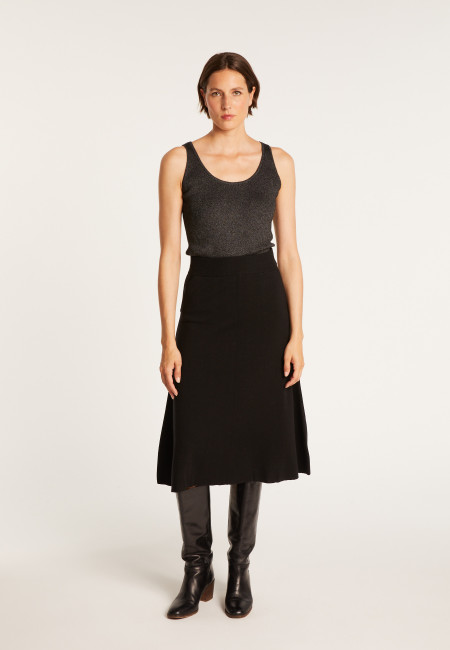 Wool skirt with pockets - Gracia