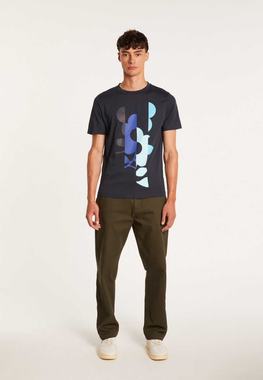 Graphic organic cotton t-shirt - Dan