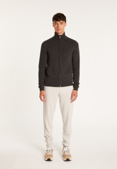 4-ply cashmere zipped jacket - Balthazar