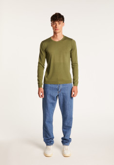 Round-neck wool sweater - Bardem