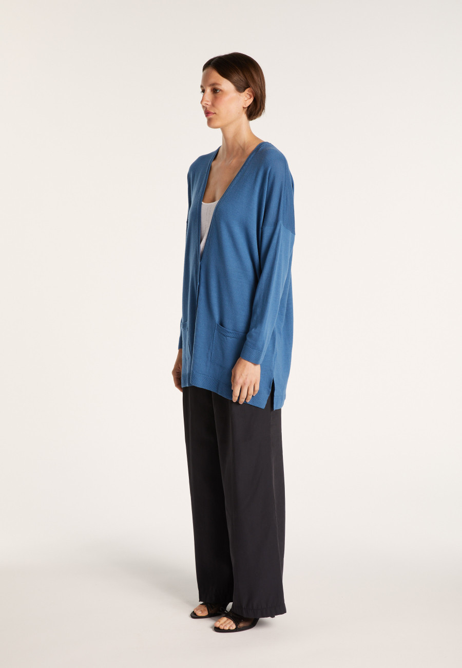 Long cardigan with pockets - Anne-Sophie