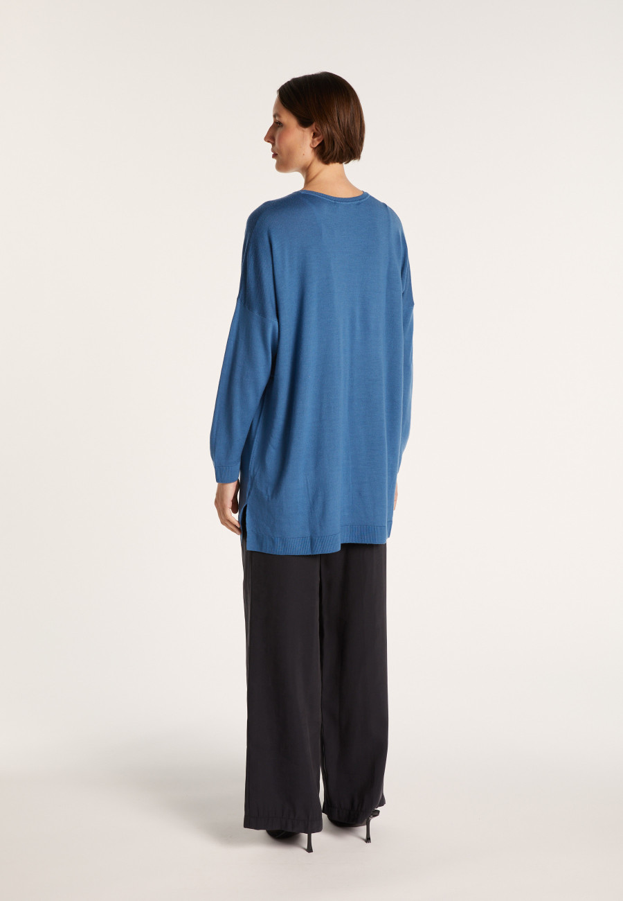 Long cardigan with pockets - Anne-Sophie