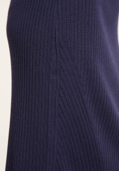 Pencil skirt in ribbed wool - Etreinte 