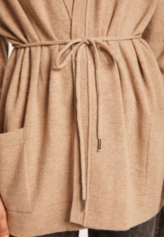 Cashmere cardigan with pockets – Hazel