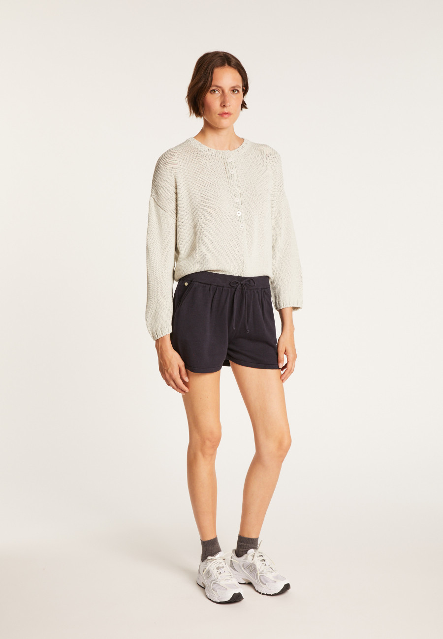 Short en coton cachemire- Harem