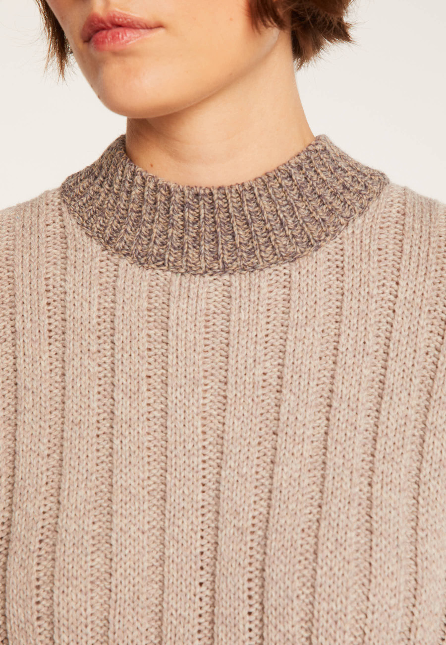 Robe pull laine et alpaga - Gracie