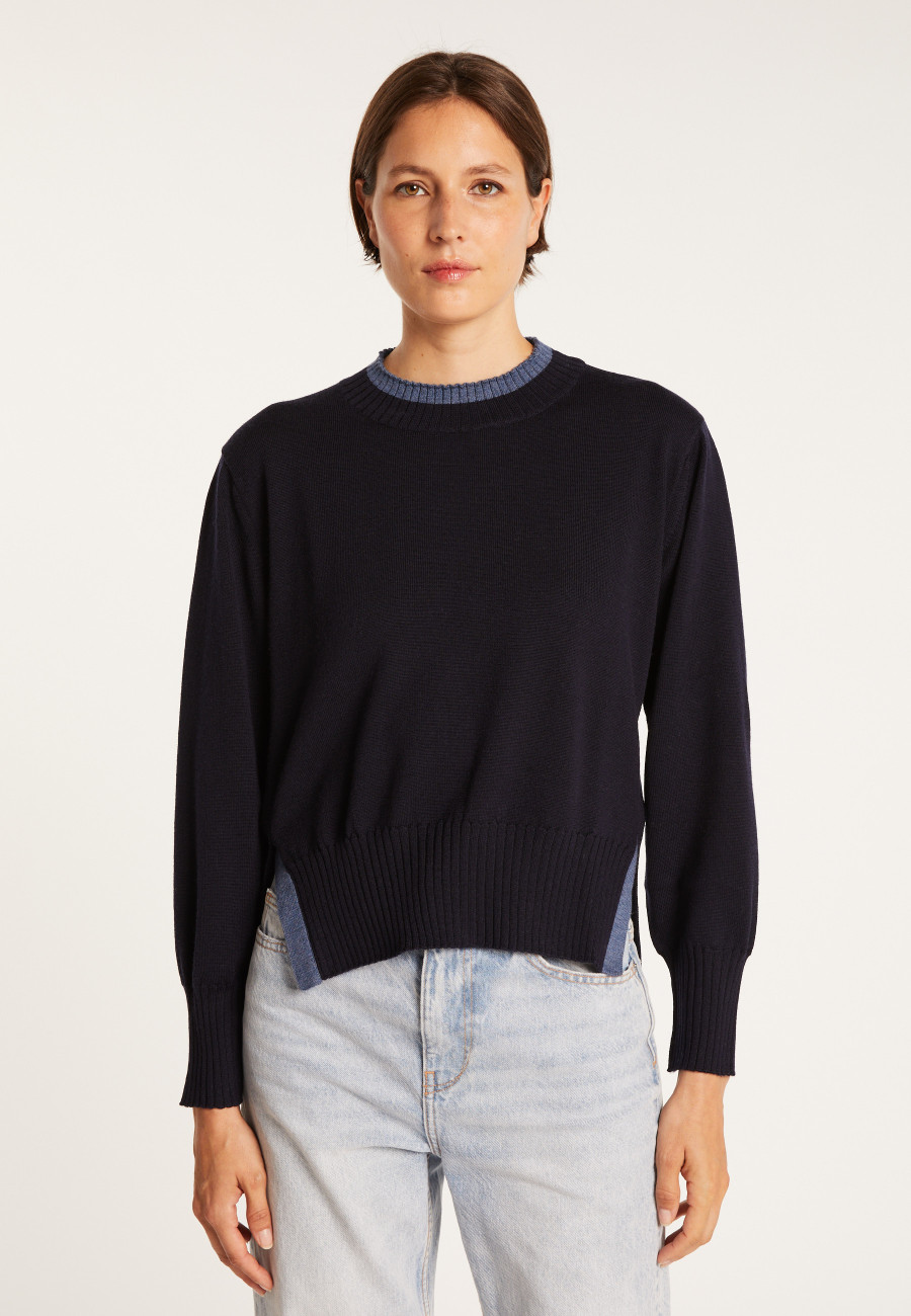 Pull bicolore en laine - Gimmie