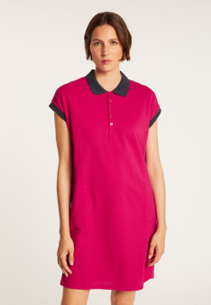 100% cotton short sleeve dress - Angy