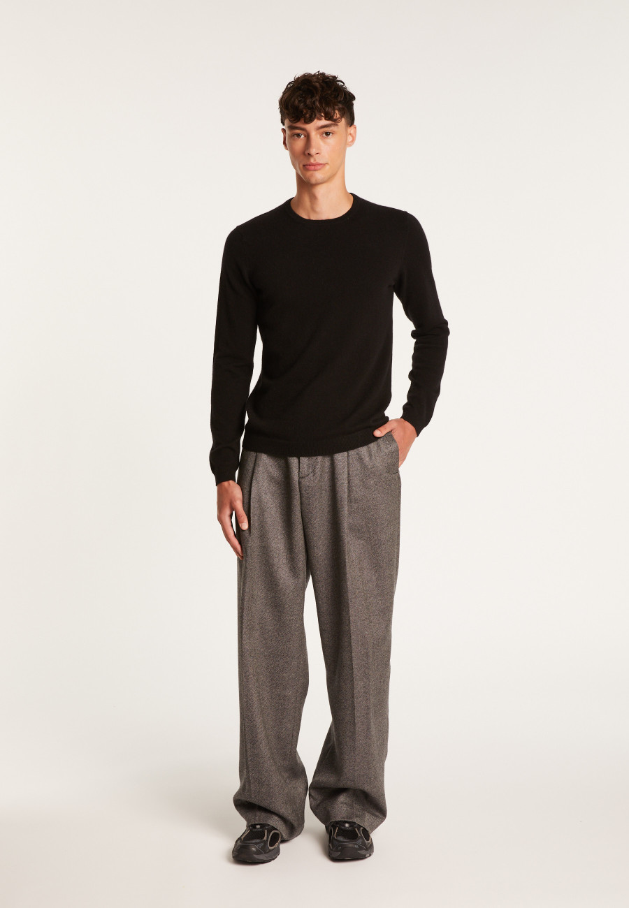 Pull col rond en cachemire - Evain