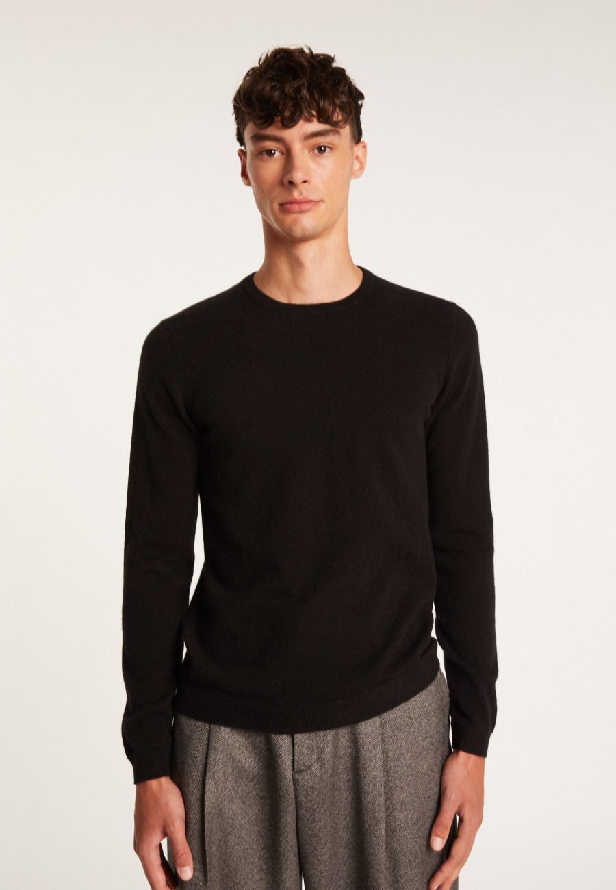 Pull col rond en cachemire - Evain