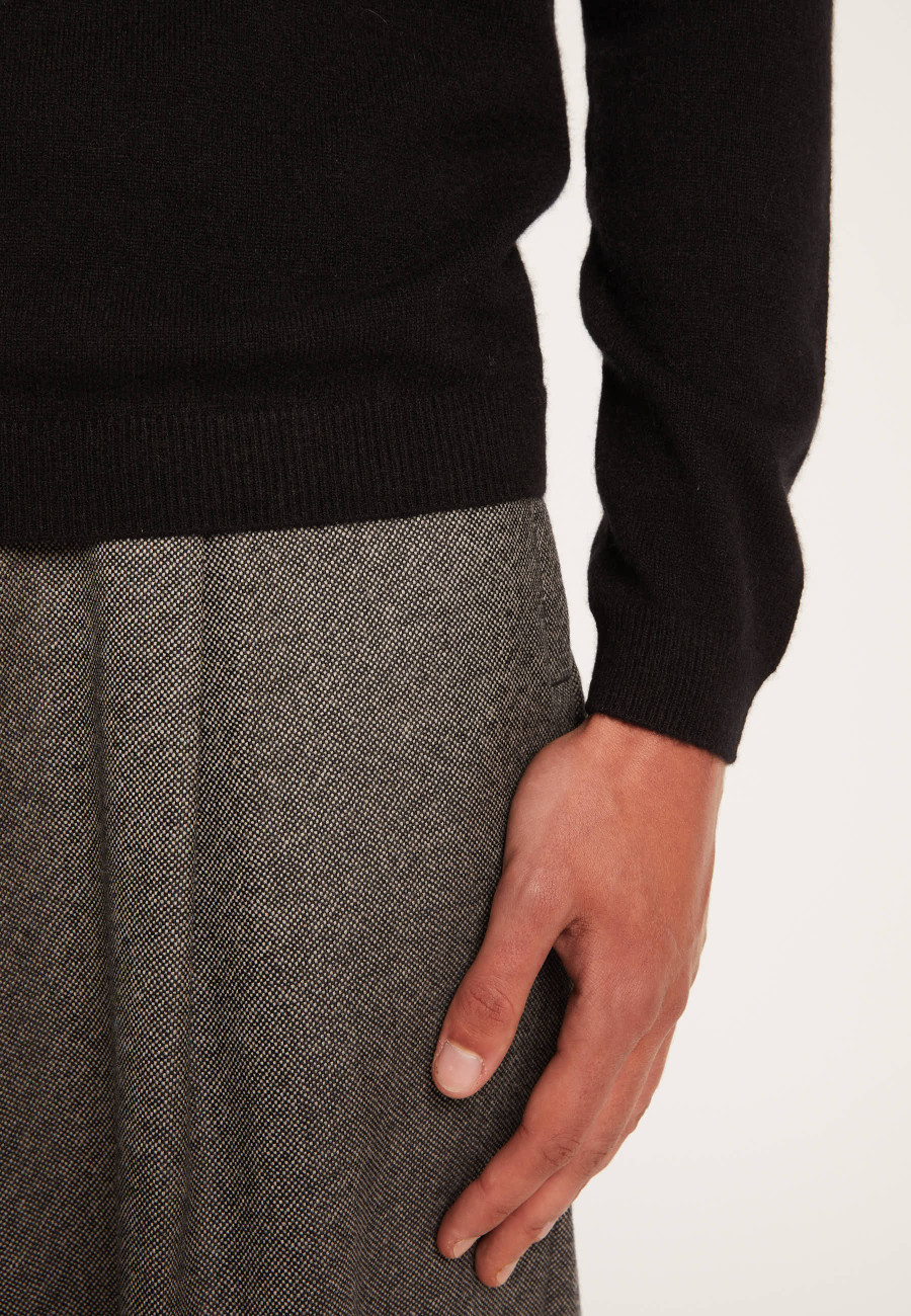 Pull col rond en cachemire - Evain