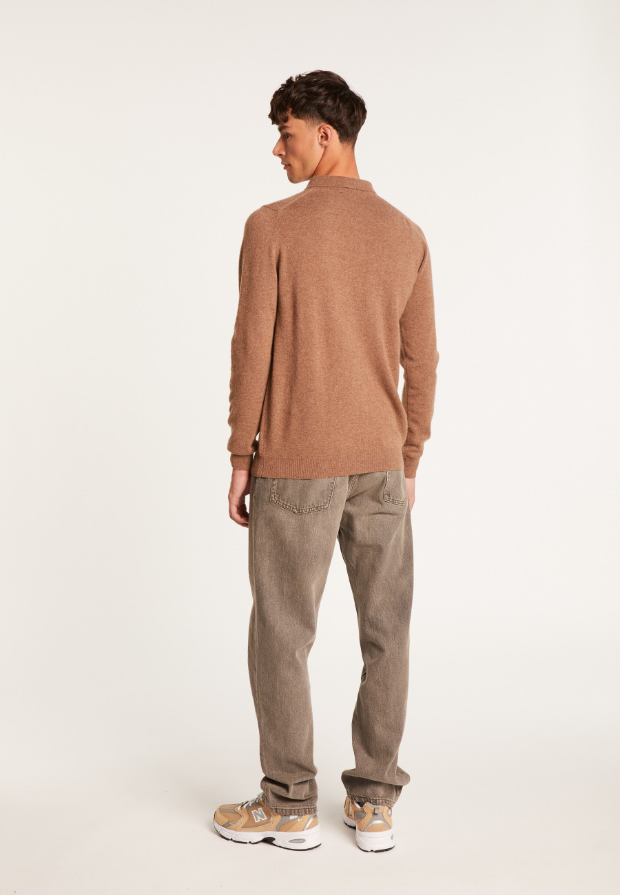 Pull col polo en cachemire - Emerson