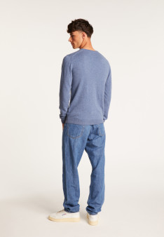 Round-neck cashmere sweater-BENOIT