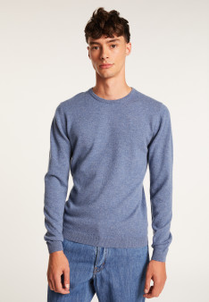 Round-neck cashmere sweater-BENOIT