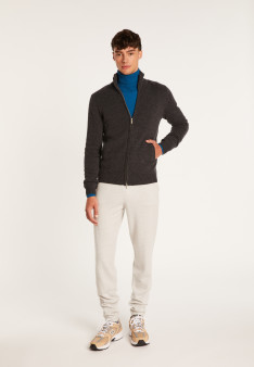 4-ply cashmere zipped jacket - Balthazar