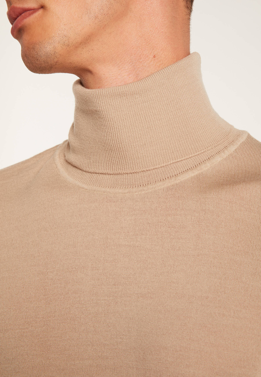 Wool turtleneck sweater - Enzo
