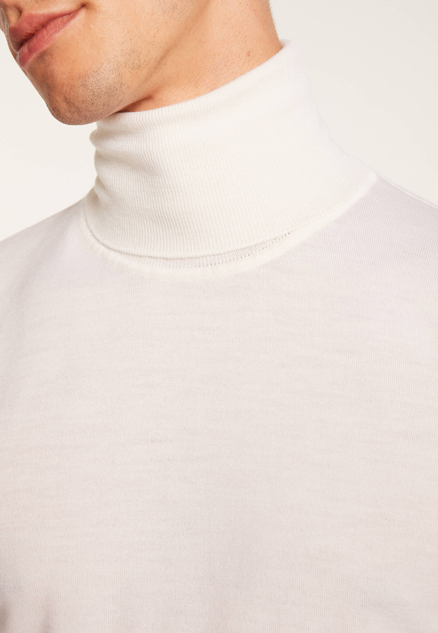 Wool turtleneck sweater - Enzo