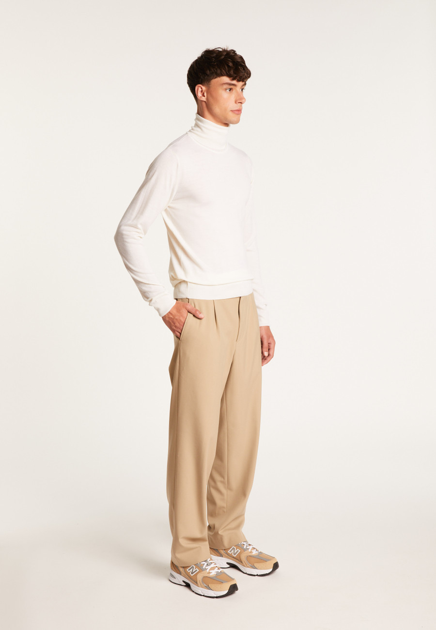 Wool turtleneck sweater - Enzo