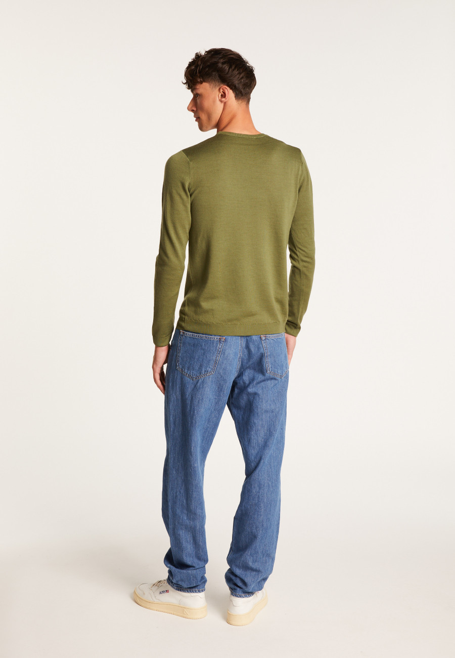 Round-neck wool sweater - Bardem