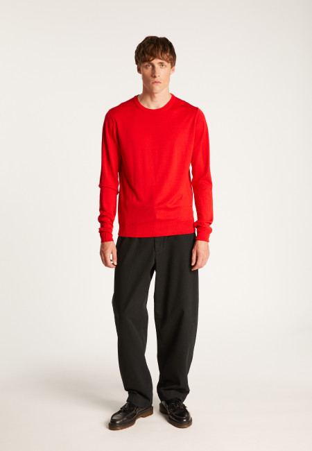 Merino Wool Crewneck Sweater - Eddie