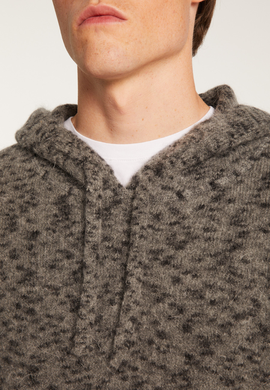 Hoodie en laine et mohair - Télio