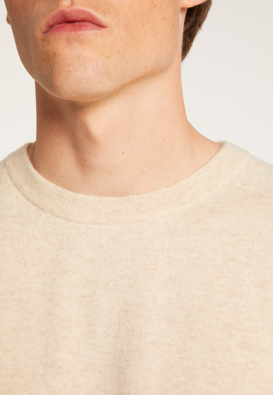 Pull col rond en cachemire - Tauled