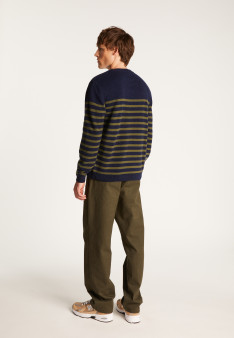 Wool and cashmere sailor top - Tom