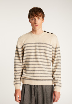 Wool and cashmere sailor top - Tom