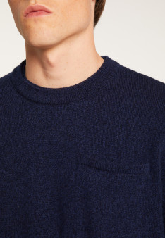 Pull col rond en laine et cachemire - Tylan