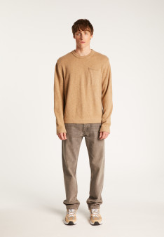 Wool and cashmere crewneck sweater - Tylan