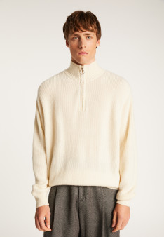 Loose merino wool trucker sweater - Tahoe