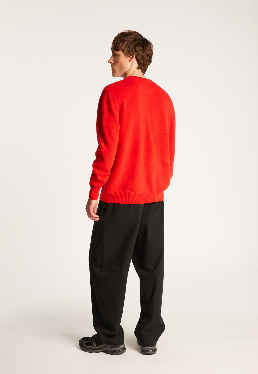 Merino wool crewneck sweater - Thomas