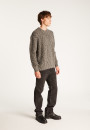 Pull col rond en mohair  - Tex