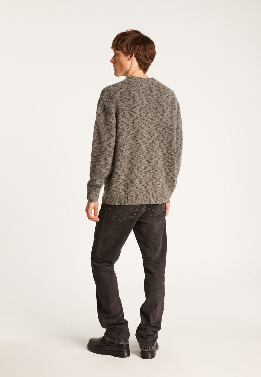 Pull col rond en mohair - Tex