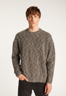 Pull col rond en mohair - Tex