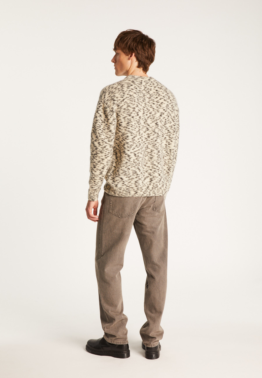 Mohair crewneck sweater - Tex