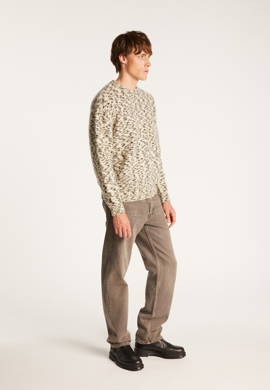 Mohair crewneck sweater - Tex