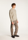 Pull col rond en mohair  - Tex