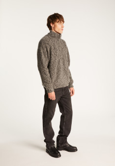 Pull camionneur unisexe en mohair - Tenessy