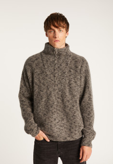 Pull camionneur unisexe en mohair - Tenessy