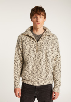 Pull camionneur unisexe en mohair - Tenessy